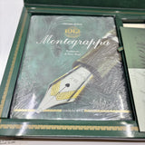Montegrappa Historia Lustrous Red Marbled Celluloid Limited Edition Fountain Pen - Medium 18kt Gold  Nib