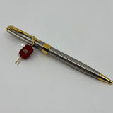 Parker Sonnet Sterling Silver Cisele Cross Hatch Design Ballpoint  Pen - Circa 1995