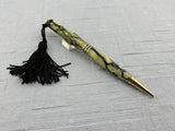 Parker Duofold Streamline Ring top Junior Black veined pearl - Pencil