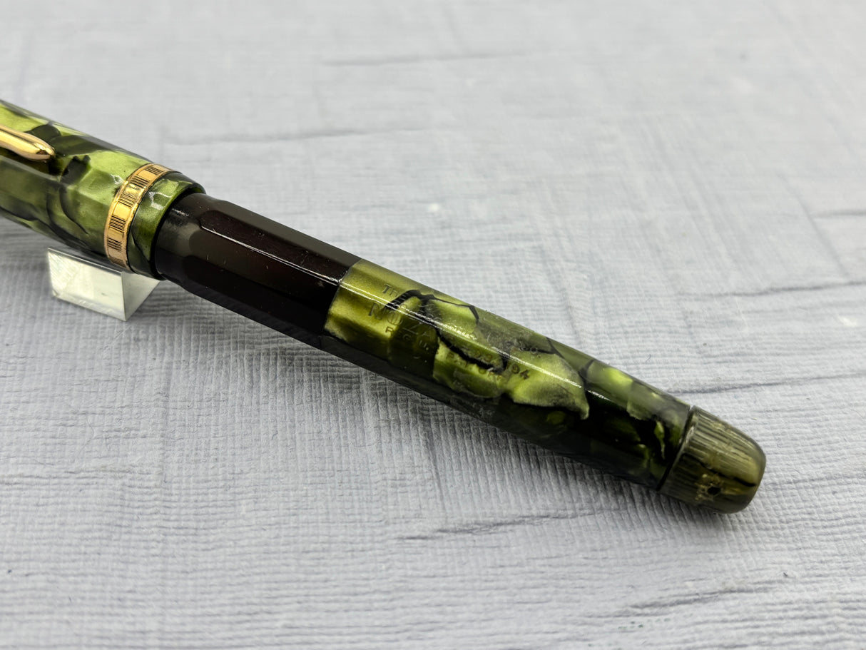Conklin Nozac Green Celluloid - Fountain Pen