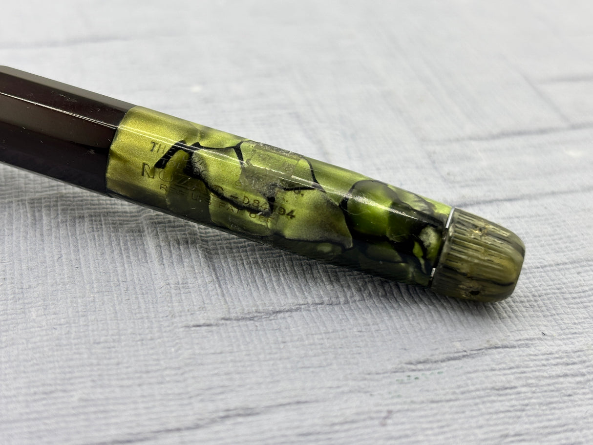 Conklin Nozac Green Celluloid - Fountain Pen