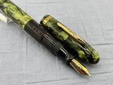 Conklin Nozac Green Celluloid - Fountain Pen