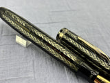 Conklin Nozac Oversize Herrringbone Grey - Fountain Pen