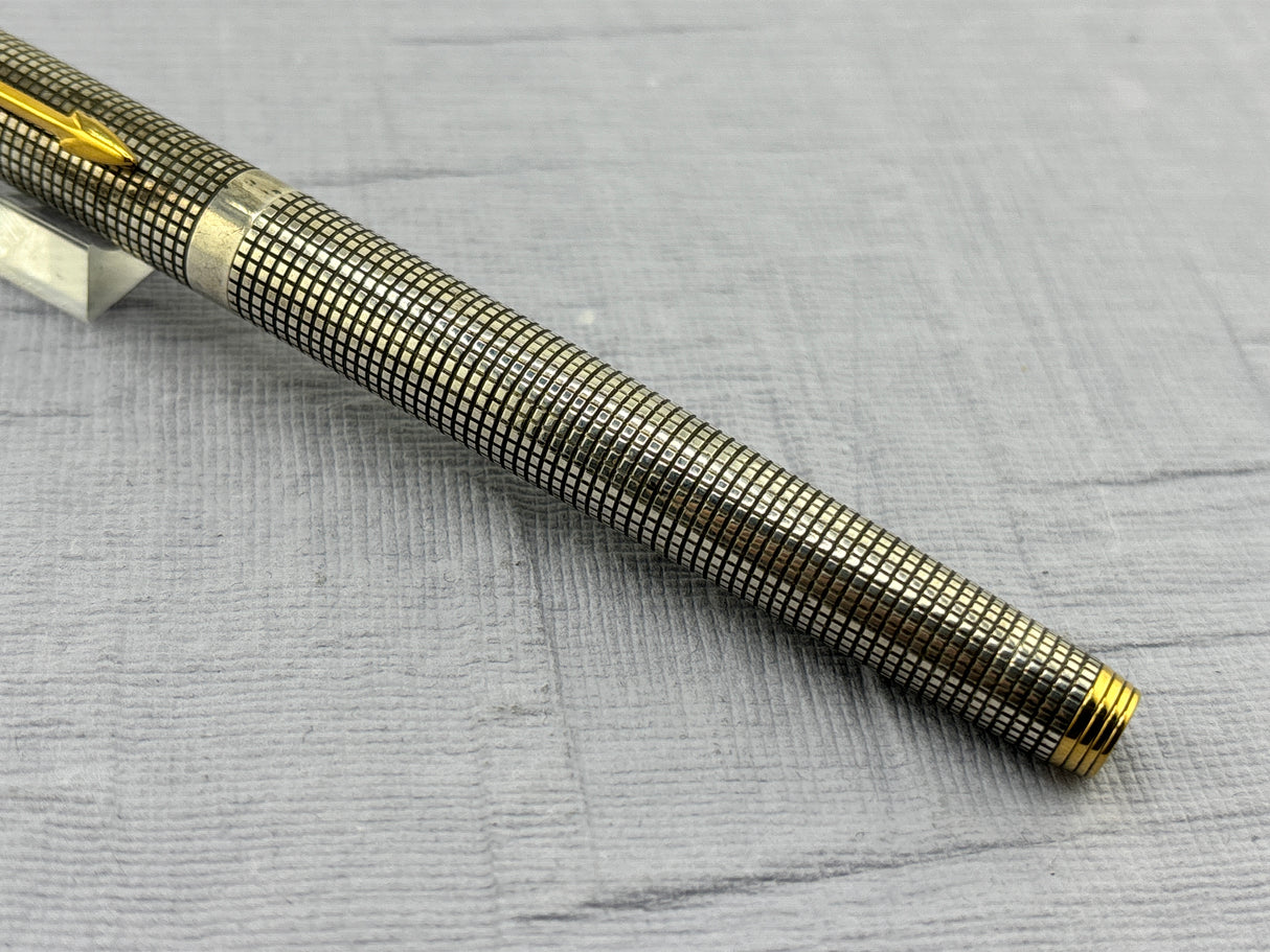 Parker 75 Sterling Silver 925" cisele - Fountain Pen