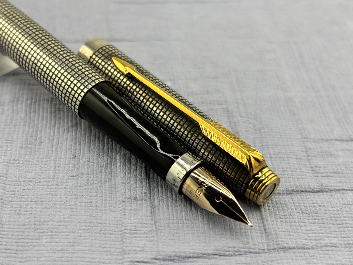 Parker 75 Sterling Silver 925" cisele - Fountain Pen