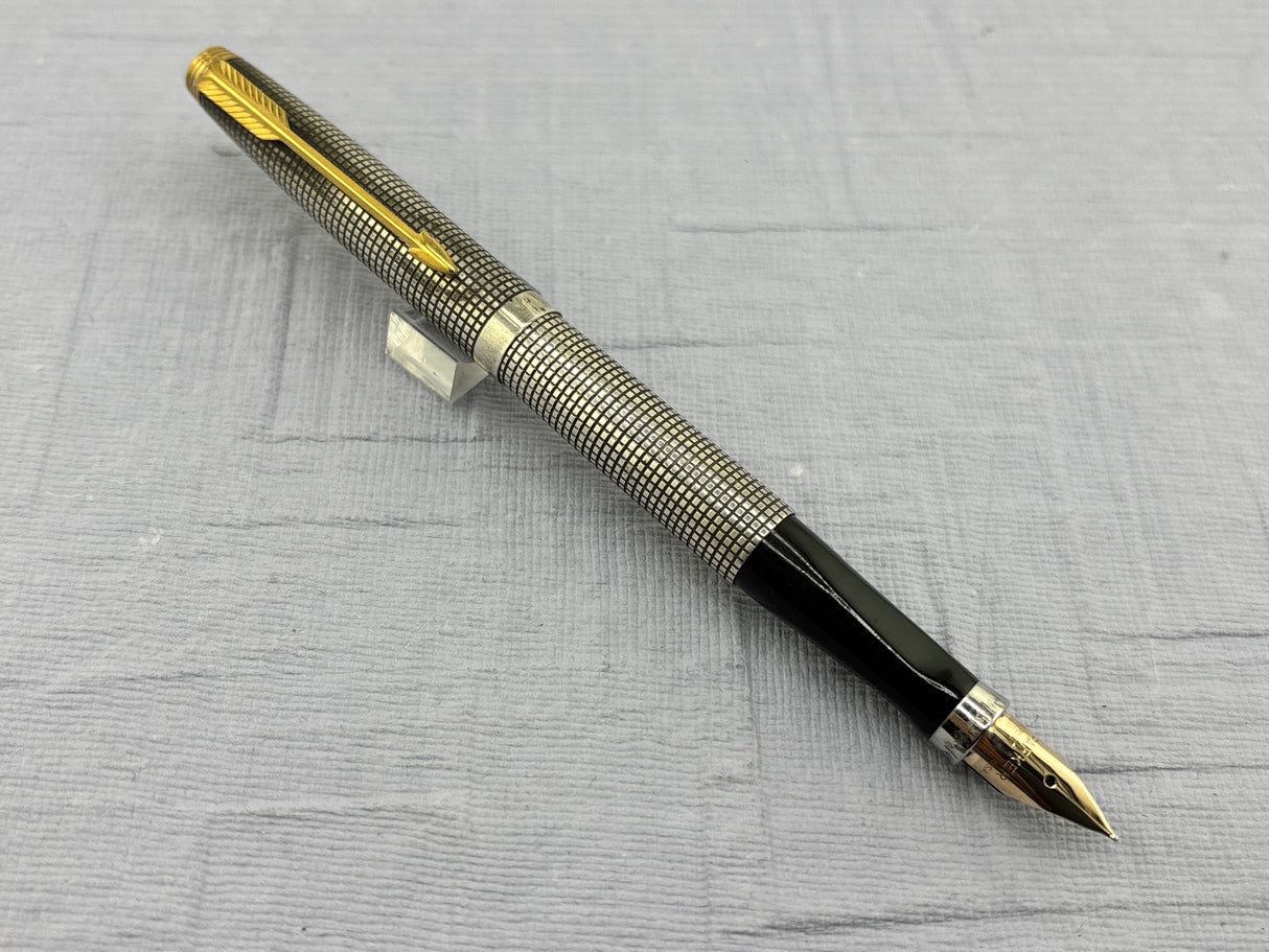 Parker 75 Sterling Silver 925" cisele - Fountain Pen