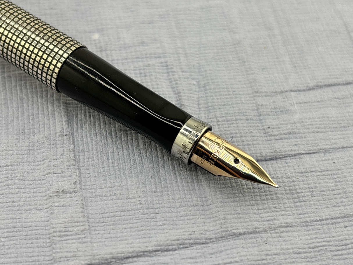 Parker 75 Sterling Silver 925" cisele - Fountain Pen