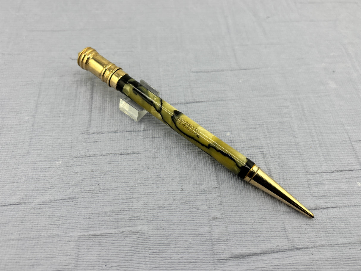 Parker Duofold Ring top  Junior Black veined pearl - Pencil