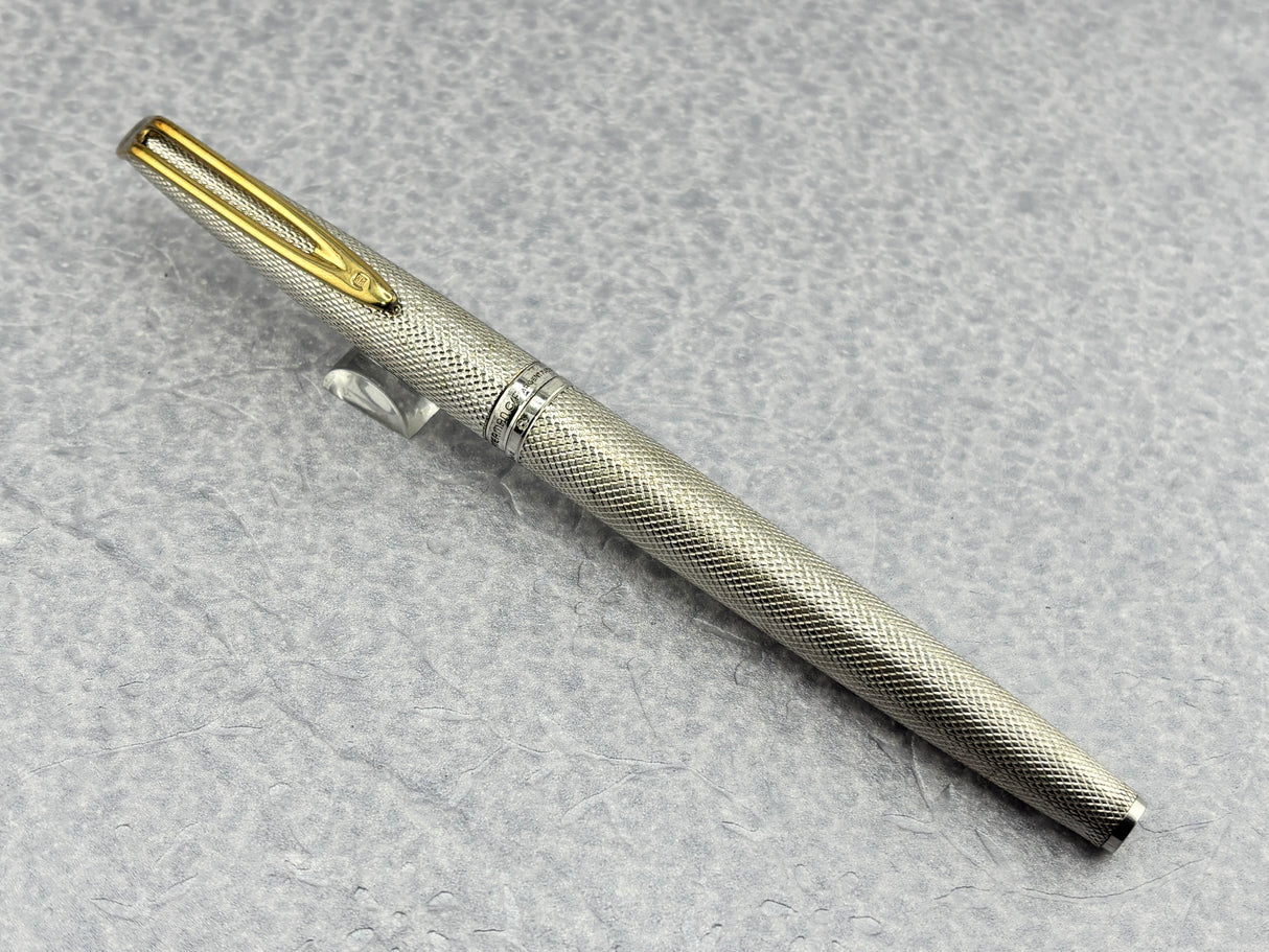 Waterman CF full sterling silver 925 Barleycorn - Roller Ball