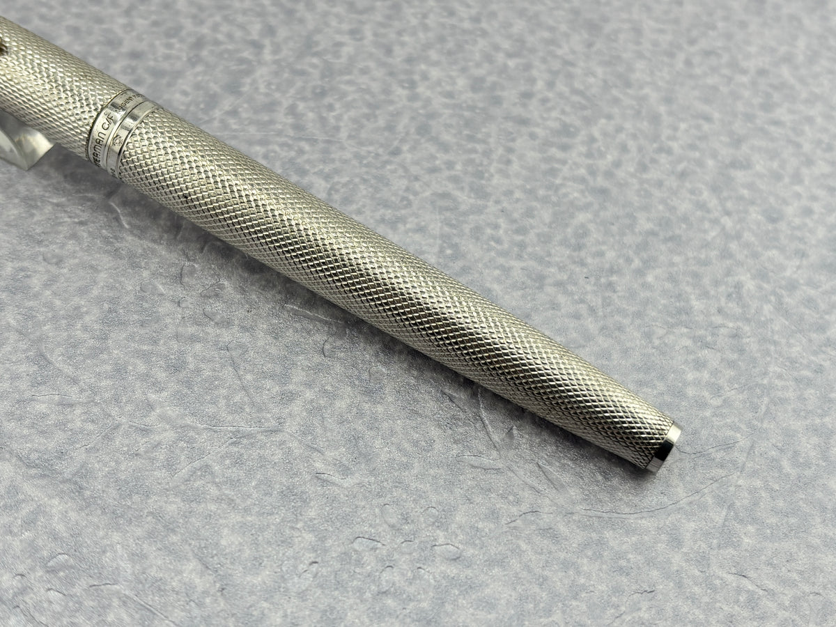 Waterman CF full sterling silver 925 Barleycorn - Roller Ball