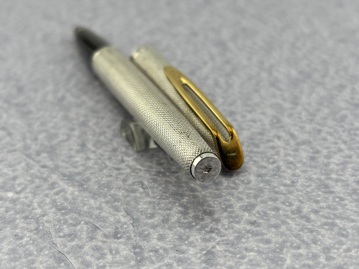 Waterman CF full sterling silver 925 Barleycorn - Roller Ball