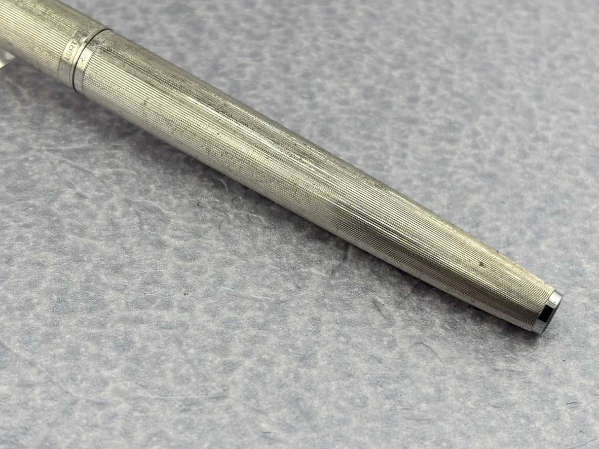 Waterman CF Silver plated Milleraies - New converter included - Fountain Pen