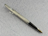 Waterman CF Silver plated Milleraies - New converter included - Fountain Pen