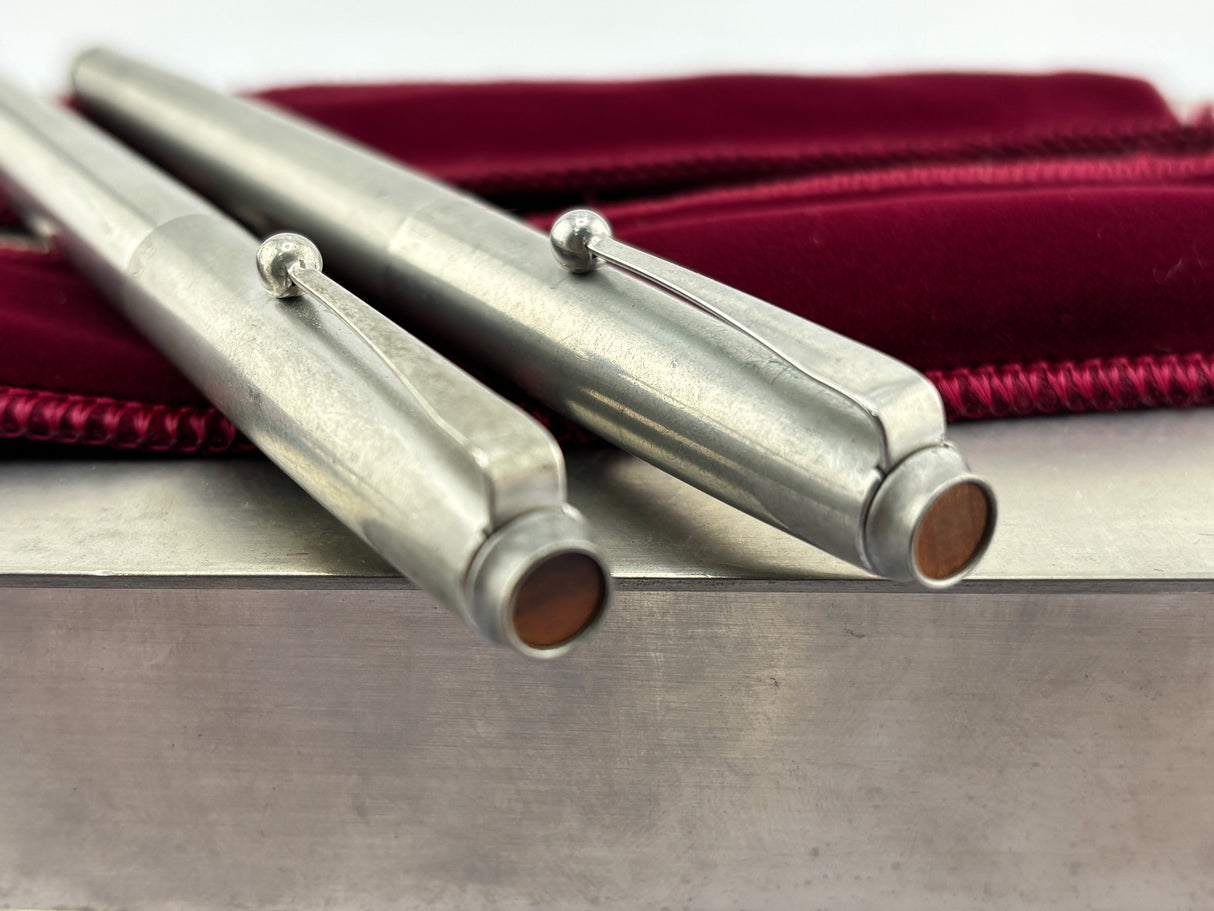 PARKER 75 Americana Pewter Set Bicentenial   - Wonderful set in new condition and all complete of accessories