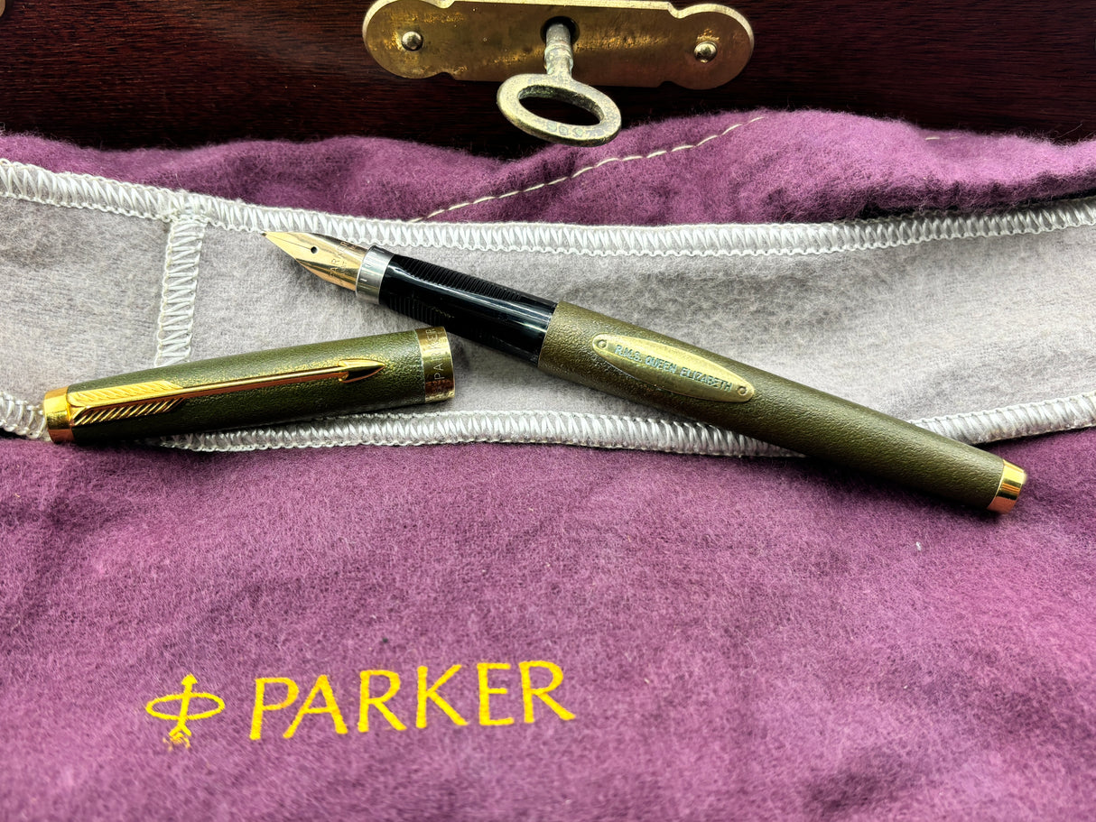 PARKER 75 R.M.S Queen Elisabeth Limited Edition circa 1977 - Fountain Pen