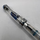 Aurora 88 Minerali Azurite Demonstrator Limited Edition Fountain Pen  -  Extra Fine 18kt Gold Nib