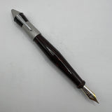 Stipula Pinocchio Limited Edition Woodgrain Ebonite Fountain Pen  -  STUB 0.9mm 18kt Gold Nib