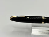 Sheaffer Balance Black Military clip White dot   - Fountain Pen