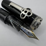 Krone Harry Houdini Limited Edition Fountain Pen   -  Medium 18kt Gold Nib  - With Authenticated Original Key Used by Houdini!