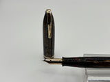 Sheaffer Balance Brown Striped Military clip  - Fountain Pen