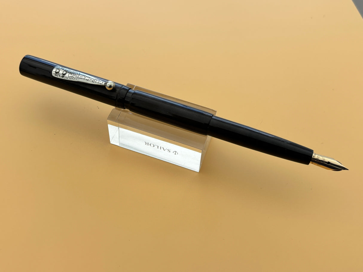 Waterman 12 SF Sleeve Filler Black Hard rubber  - Fountain Pen