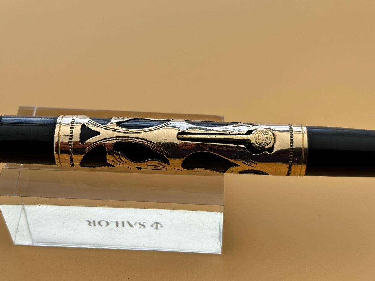 Waterman 0552 Gold filled Overlays Art Nouveau  - Fountain Pen