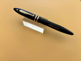Sheaffer Balance Lifetime  Black  Uncommon Double Band cap - Fountain Pen