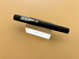 Waterman 42 1/2 Vest Pocket Black chased - Eye dropper filling system