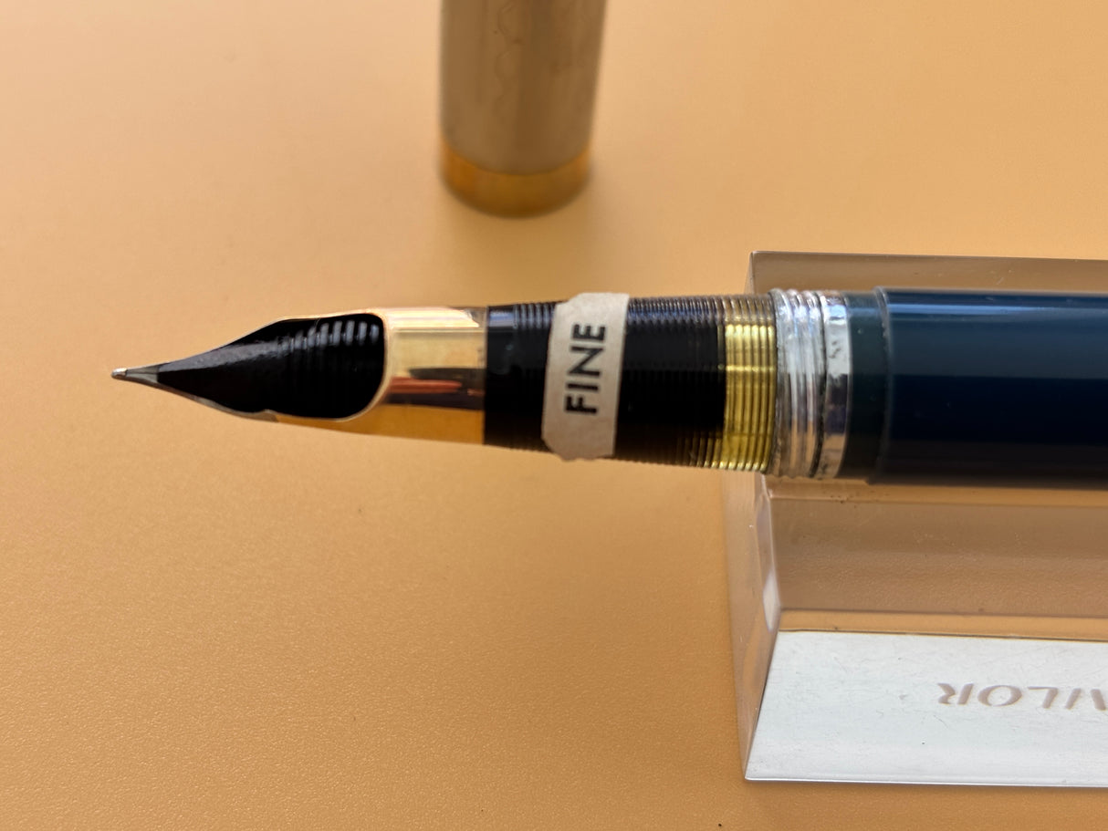 Sheaffer Tuckaway Blue Chrome Cap  New condition  - Fountain Pen