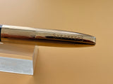 Sheaffer Imperial VII Black gold cap  New condition - huge STUB NIB Rare !  - Fountain Pen