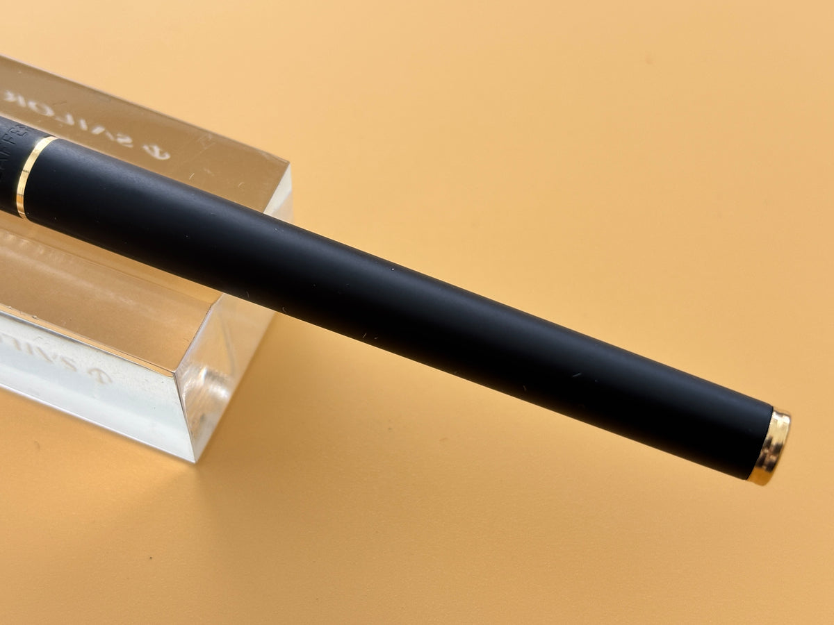 Sheaffer Targa Slim Black Matte  circa 1995 New condition and boxed  - Fountain Pen