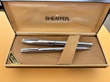 Sheaffer Imperial Triumph Chrome SET  New condition and boxed  - Fountain Pen