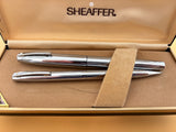 Sheaffer Imperial Triumph Chrome SET  New condition and boxed  - Fountain Pen