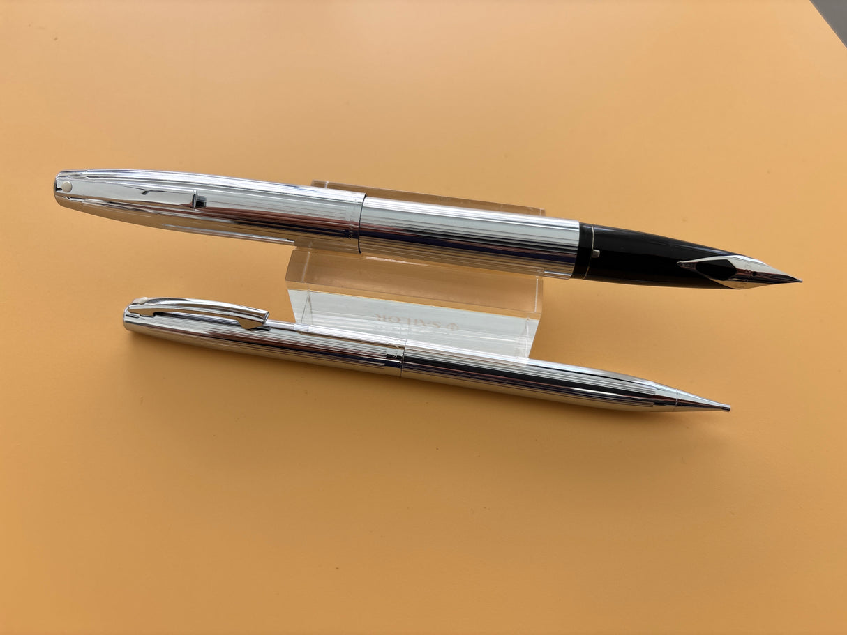 Sheaffer Imperial Triumph Chrome SET  New condition and boxed  - Fountain Pen