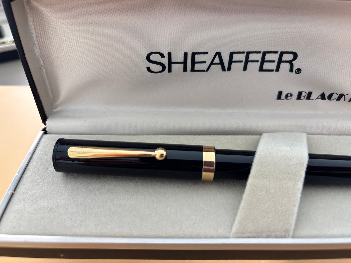 Sheaffer " Le Black Pen " circa 1990 New condition and boxed  - Fountain Pen