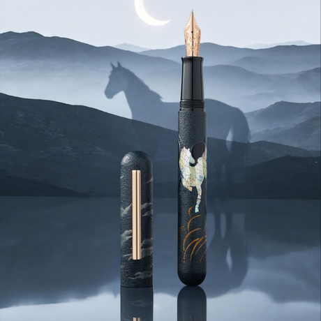 IKKAKU by Nahvalur – 骏 Year of the Horse Fountain Pen 14K Collection