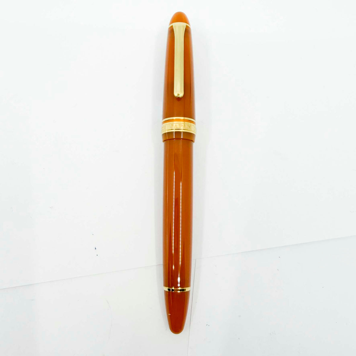 Sailor 1911L Large Butterscotch Limited Edition Fountain  Pen (Only 100 of each Size Made-Fountain Pen Hospital Exclusive) - Broad 21kt Gold Nib