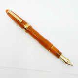 Sailor 1911L Large Butterscotch Limited Edition Fountain  Pen (Only 100 of each Size Made-Fountain Pen Hospital Exclusive) - Broad 21kt Gold Nib