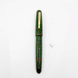 Danitrio Kara-Nuri Green (+Red/Black/Gold)  Urushi  Hand Painted Lacquer Over-Sized Fountain Pen  - Fine 18kt Gold Nib