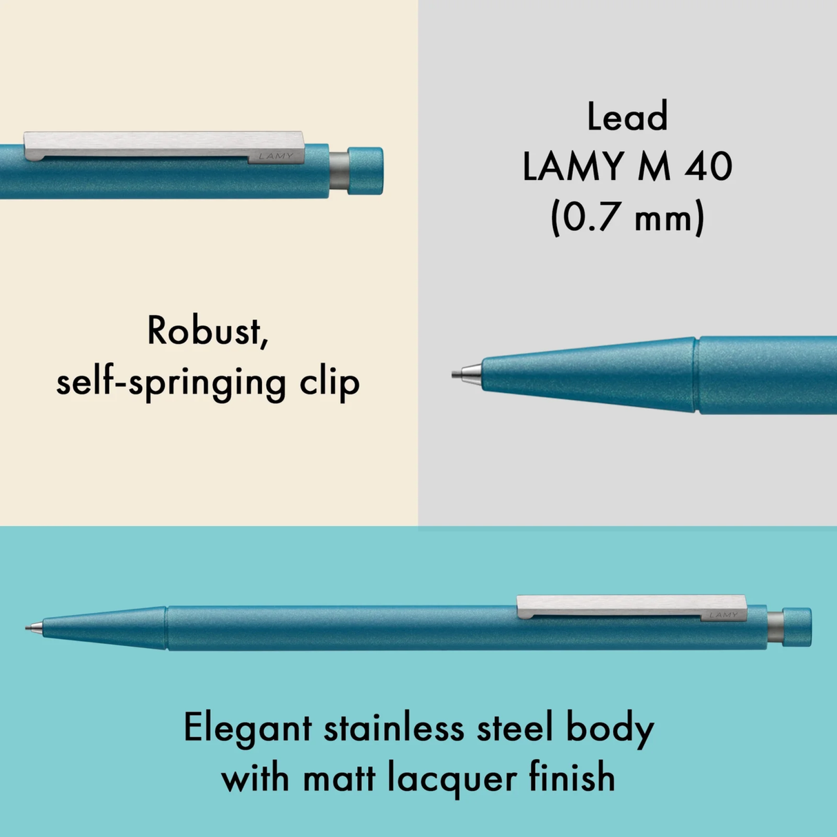 LAMY CP1 Aquamarine Mechanical Pencil Collection