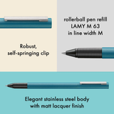 LAMY CP1 Aquamarine Rollerball Pen Collection