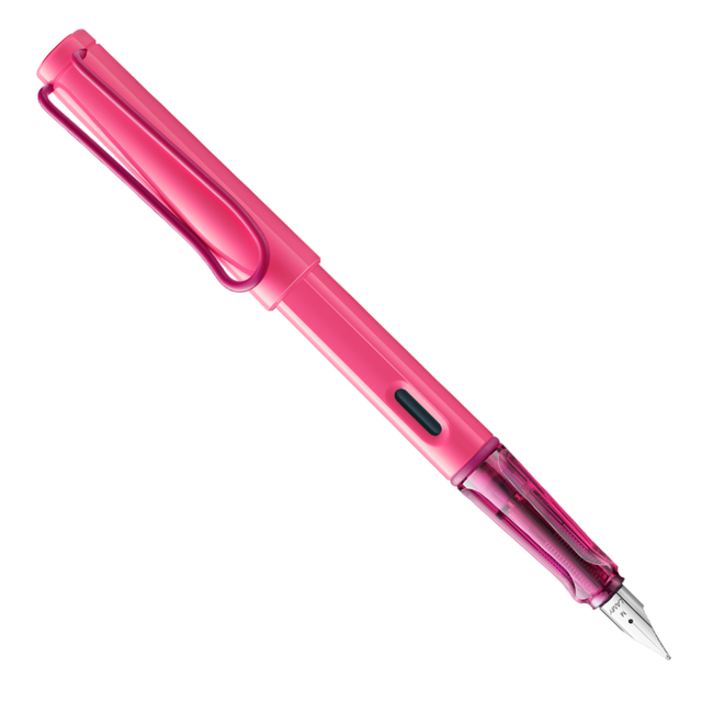 LAMY Safari Neonpink Fountain Pen Collection