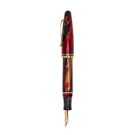 Maiora Ultra Ogiva Golden Rule Fountain Pen 14K Nib Collection