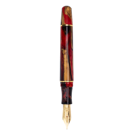 Maiora Ultra Ogiva Golden Rule Fountain Pen 14K Nib Collection