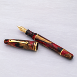 Maiora Ultra Ogiva Golden Rule Fountain Pen 14K Nib Collection