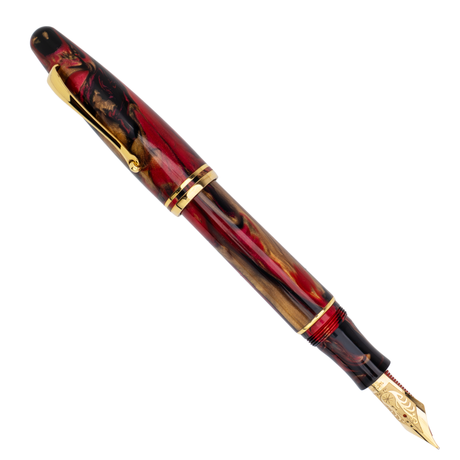 Maiora Ultra Ogiva Golden Rule Fountain Pen 14K Nib Collection