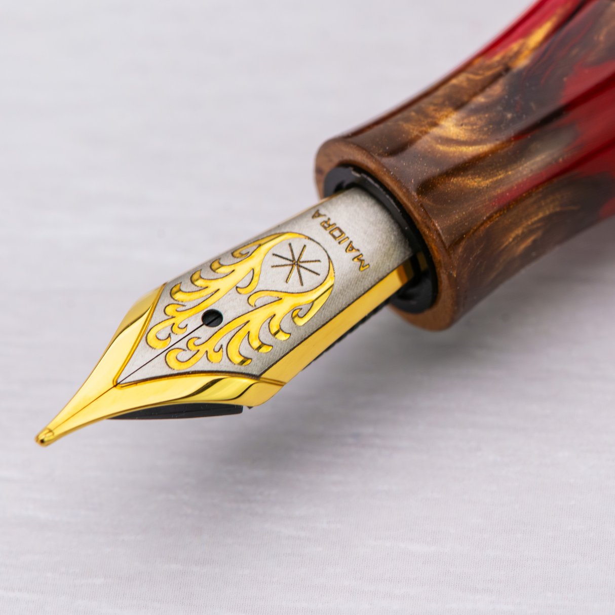 Maiora Ultra Ogiva Golden Rule Fountain Pen Collection