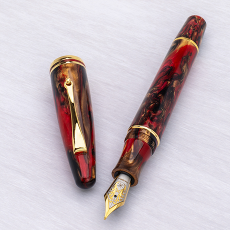 Maiora Ultra Ogiva Golden Rule Fountain Pen Collection