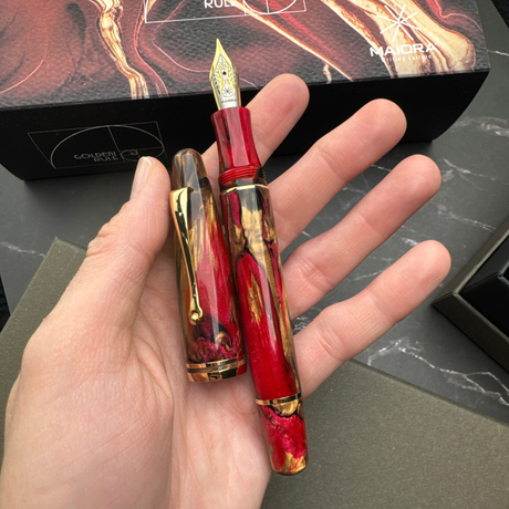 Maiora Ultra Ogiva Golden Rule Fountain Pen Collection