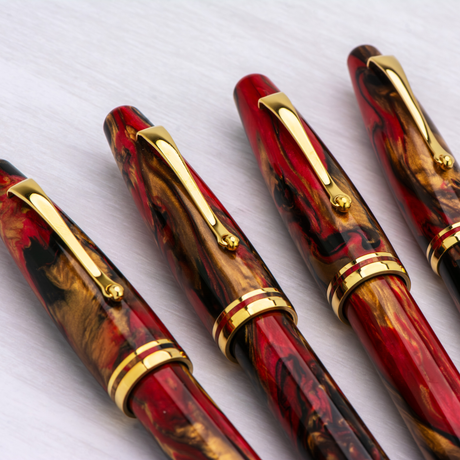 Maiora Ultra Ogiva Golden Rule Fountain Pen Collection